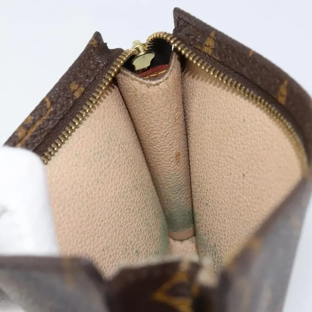Louis Vuitton Monogram Bucket PM Accessory Pouch Brown